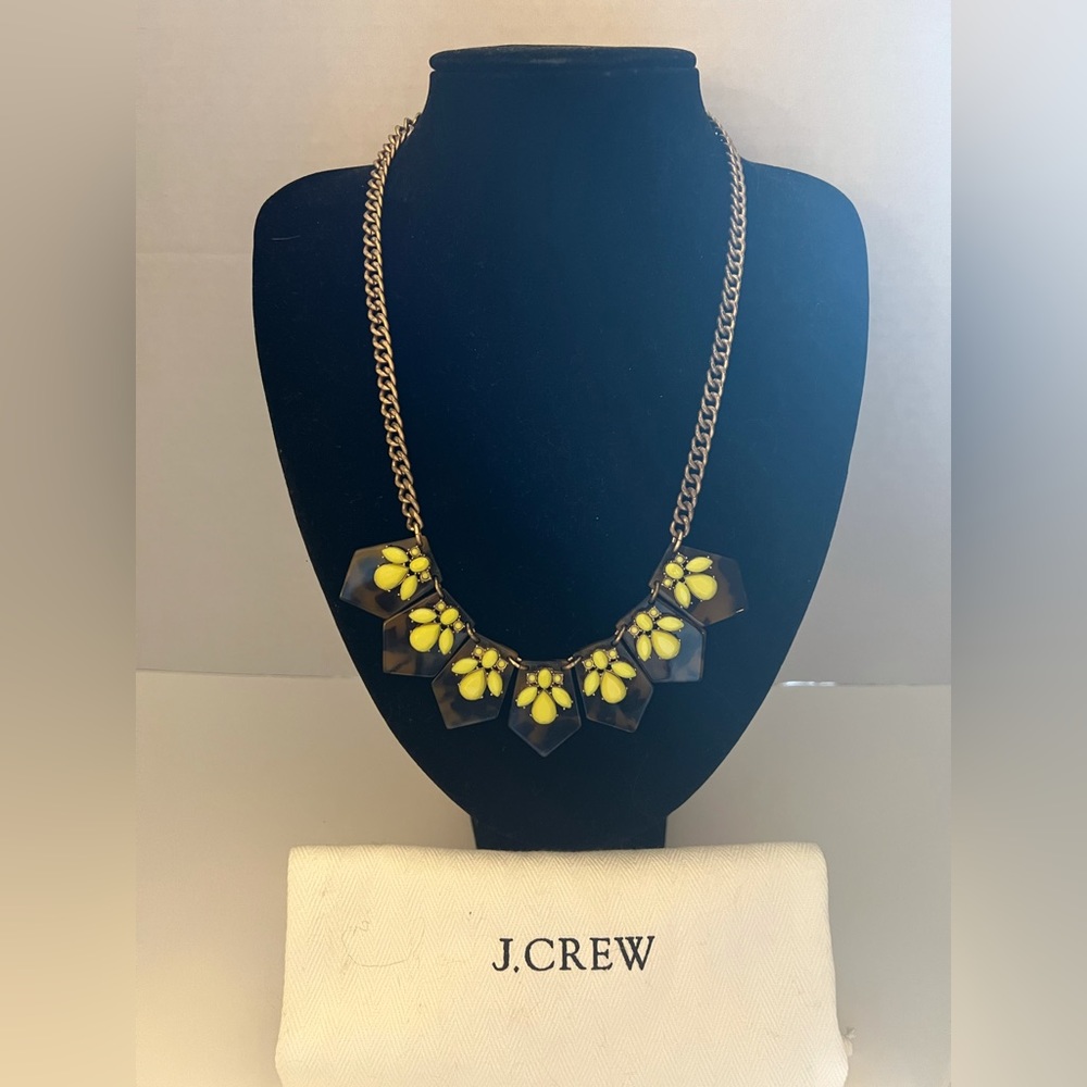 #4- EUC J. Crew Bib/Wreath/Statement Necklace